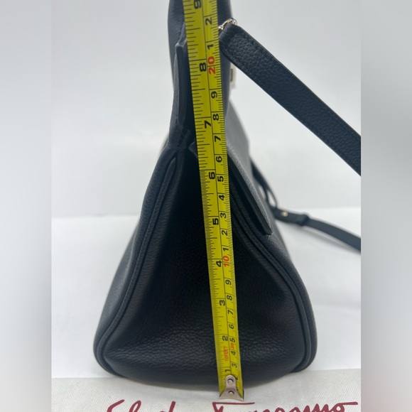 Salvatore Ferragamo  Small The Studio Leather Top Handle Bag - Picture 12 of 17